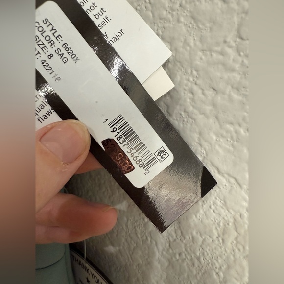 "Flo" Long Techno Scuba One Shoulder Ruffle Dress Elegant Light Blue XSCAPE - Picture 6 of 11